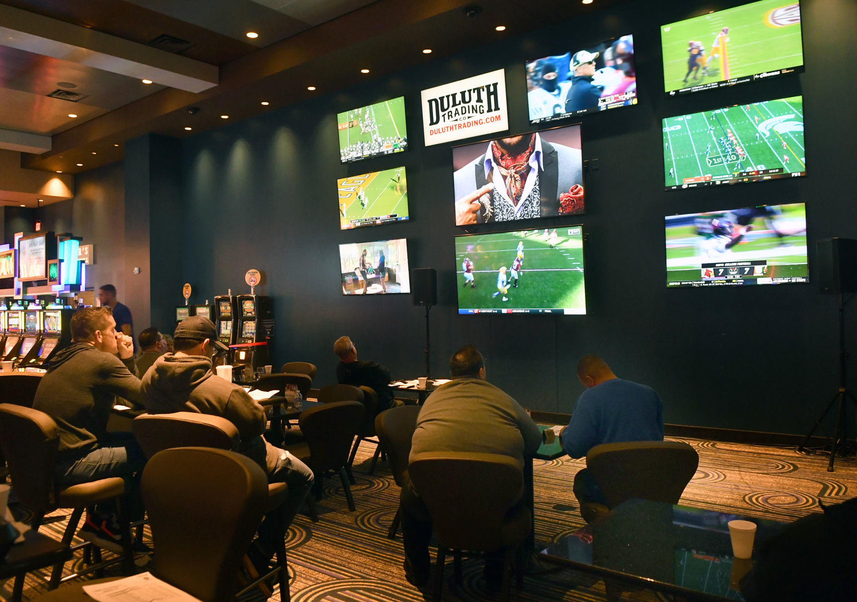 Sports betting at Isle of Capri in Bettendorf.